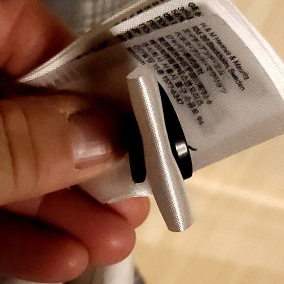 H&M Womens Black White Plaid Blazer 2 - Picture 7 of 9